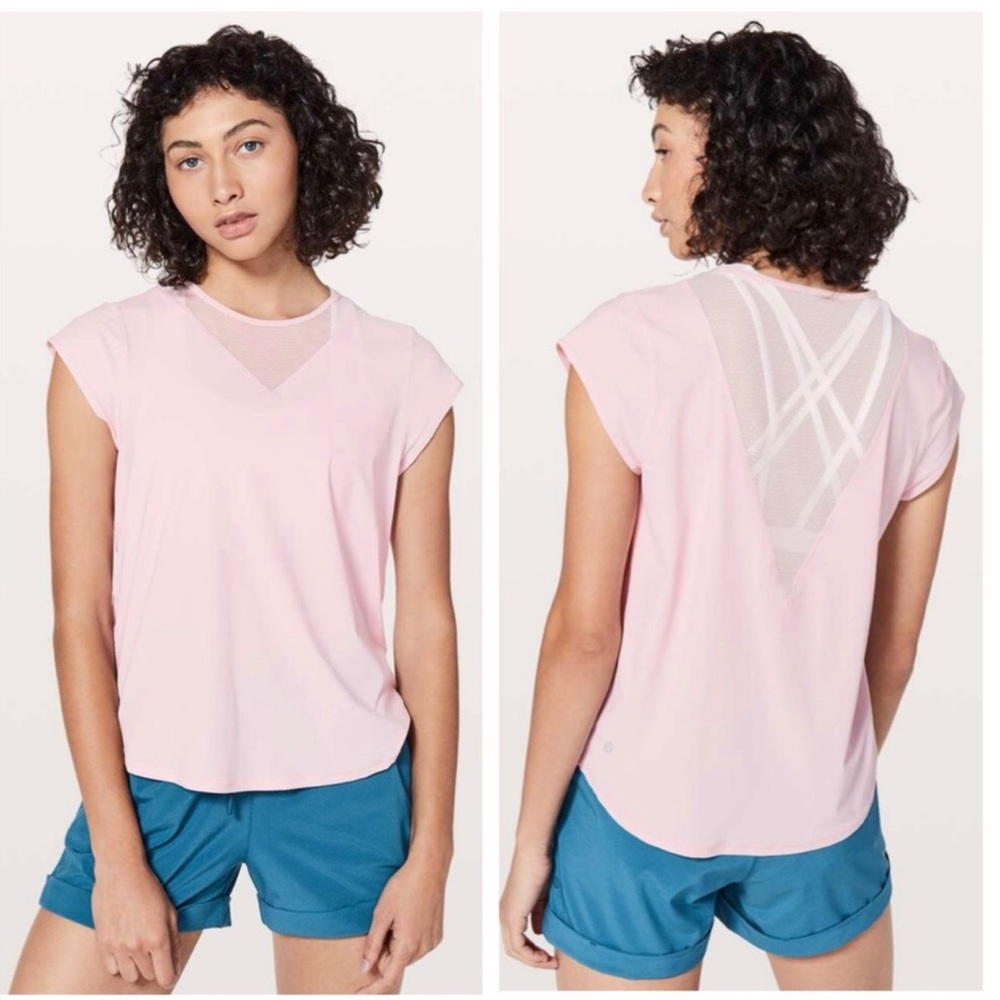 Lululemon For the Run top